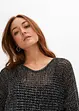 Ajour trui met glitter, bonprix