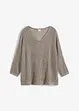 Ajour trui met glitter, bonprix