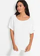 Vleermuisshirt met kant, bonprix