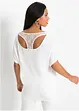 Vleermuisshirt met kant, bonprix