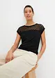 Shirt met kant, bonprix