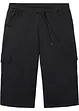 Lange sweat cargo bermuda, regular fit, bonprix