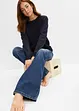 Flared stretch jeans low waist, bonprix