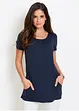Longshirt met viscose, bonprix