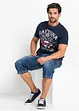 Regular fit 3/4 cargo jeans, straight, bonprix