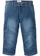 Regular fit 3/4 cargo jeans, straight, bonprix