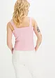 Geribde top (set van 2), bonprix