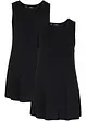 Lange top in een viscosemix (set van 2), bonprix