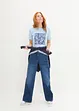 T-shirt met bloemenprint, bonprix