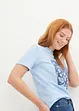 T-shirt met bloemenprint, bonprix