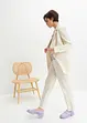 Wijde, lange blazer met knoopdetail, bonprix