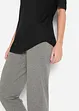 Longshirt van zachte viscose (set van 2), bonprix