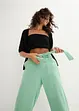 Culotte van lichte linnenmix, bonprix