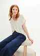 Viscose shirt met V-hals, bonprix