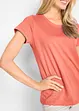 Shirt met ronde hals (set van 5), korte mouw, bonprix