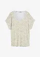 Viscose shirt met V-hals, bonprix