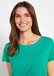 Shirt met ronde hals (set van 5), korte mouw, bonprix