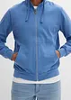 Sweater met capuchon en ritssluiting, bonprix