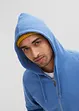 Sweater met capuchon en ritssluiting, bonprix