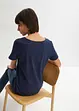 T-shirt met print van biologisch katoen, bonprix