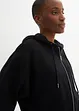 Sweatvest cape van katoen, bonprix
