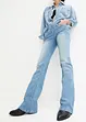 Bootcut jeans mid waist, stretch, bonprix