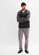 Regular fit twill broek van katoen, straight, bonprix