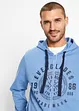 Sweatvest met capuchon en comfort fit, bonprix