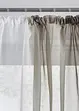 Gordijnen met gerecycled polyester en kleurverloop (set van 2), bonprix