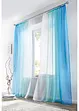 Gordijnen met gerecycled polyester en kleurverloop (set van 2), bonprix