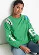 Oversize sweater met letterprint, bonprix