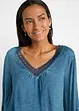 Shirt tuniek met kant, bonprix