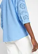 Mousseline tuniek met broderie anglaise, bonprix