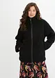 Gevoerde teddy fleece jas, bonprix