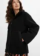 Gevoerde teddy fleece jas, bonprix