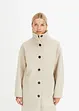 Korte coat in wollen look, bonprix