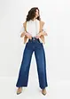 Wide leg jeans met high waist, bonprix