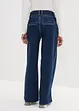 Wide leg stretch jeans met high waist, bonprix