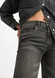 Flared jeans met high waist, bonprix