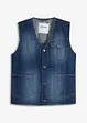 Jeans gilet van biologisch katoen, regular fit, bonprix