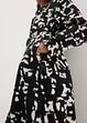 Oversized jurk met strikkoordjes, bonprix