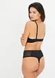 Taillestring met inzetstukken van mesh, bonprix
