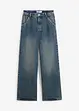 Wide leg jeans met high waist, bonprix