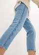 Capri jeans met sierstiksels, bonprix