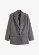 Blazer in wollen look met schoudervullingen, bonprix