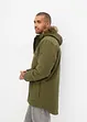 Parka met capuchon met imitatiebont, bonprix