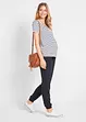 Zwangerschapsbroek van viscose, loose fit, bonprix