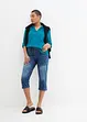 Mid waist stretch jeans, straight, bonprix