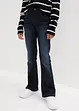 Flared jeans mid waist, bonprix