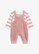 Baby longsleeve en tuinbroek (2-dlg. set), bonprix